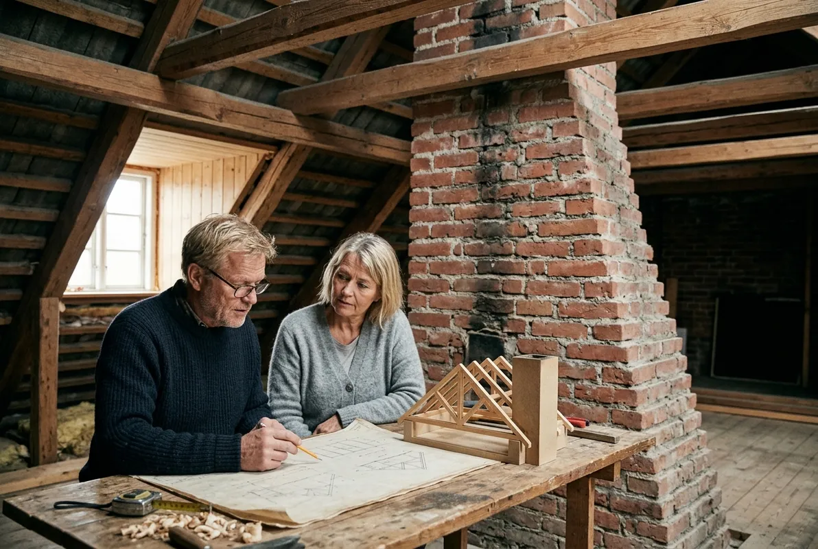 Statiske beregninger: Er din skorsten bærende?