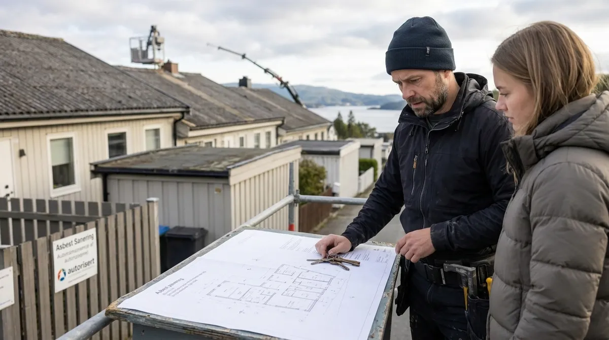 Asbestregler: Særlige hensyn i rækkehuskvarterer